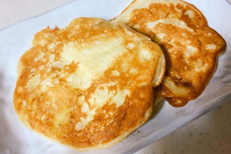 たまごなしで もっちりバナナパンケーキ レシピ 作り方 By Tsuyomakite クックパッド 簡単おいしいみんなのレシピが359万品