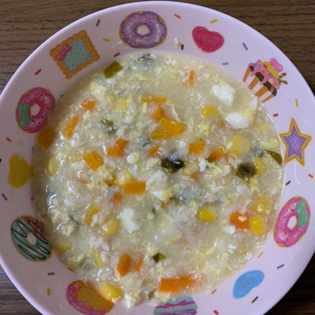 子供の風邪 残ったご飯で具沢山おかゆ レシピ 作り方 By おとままちゃん クックパッド 子供の風邪 残ったご飯で具沢山おかゆ レシピ 作り方 By おとままちゃん クックパッド