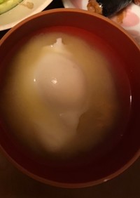 節約and簡単、美味しい卵のお味噌汁