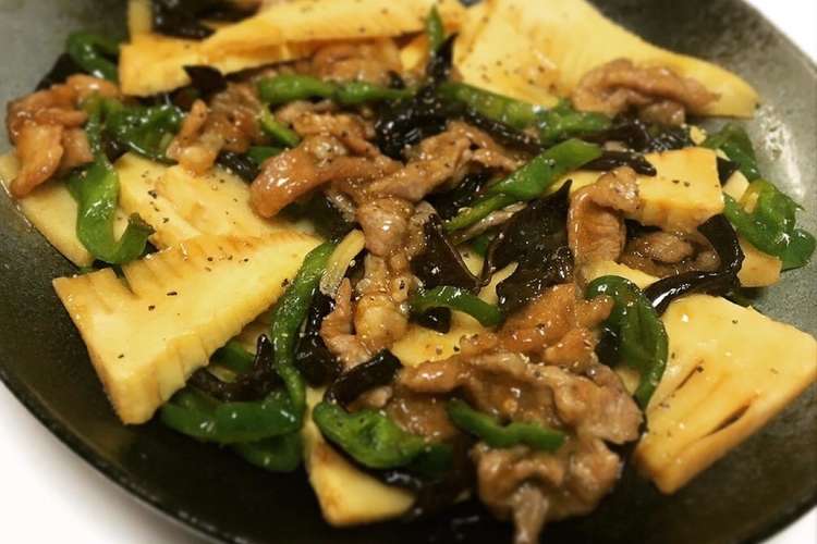 筍と豚肉のピリ辛炒め レシピ 作り方 By Atsushi112 クックパッド 簡単おいしいみんなのレシピが357万品