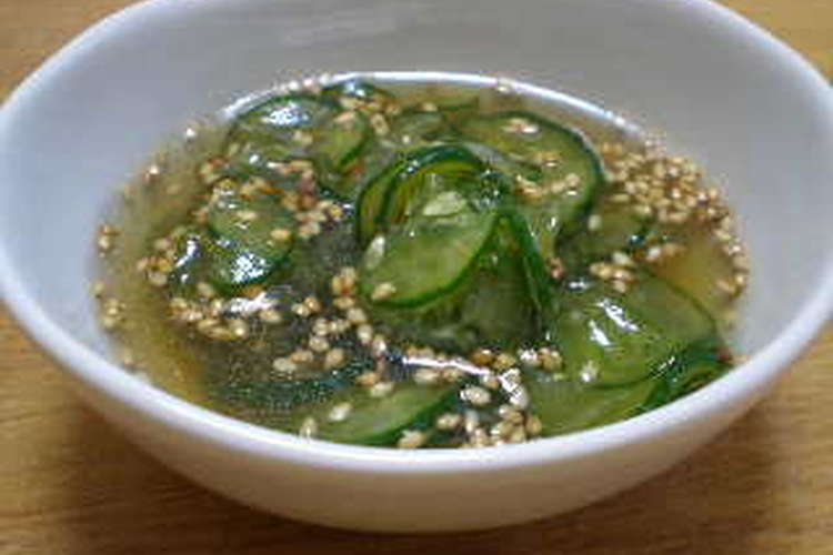 キュウリの冷たい中華スープ レシピ 作り方 By りるりる クックパッド 簡単おいしいみんなのレシピが367万品