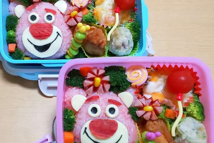 キャラ弁 トイ ストーリー ロッツォ レシピ 作り方 By An An クックパッド 簡単おいしいみんなのレシピが355万品