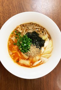 【タンパク質20gスープ】豚挽肉×キムチ