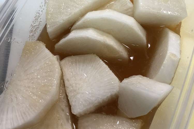 大根のお漬物 レシピ 作り方 By 記録用メモ クックパッド