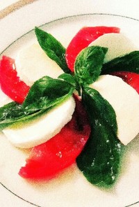 イタリアン料理♪基本のカプレーゼ