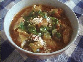 10種類の野菜で!ミネストローネ