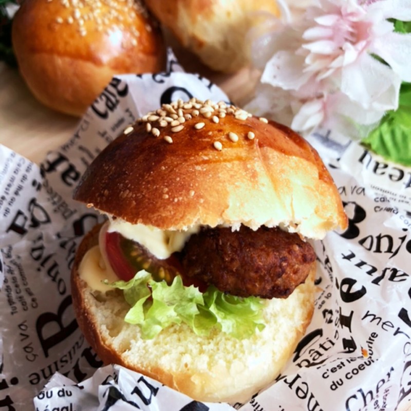 バゲットのベビーバーガーのレシピ