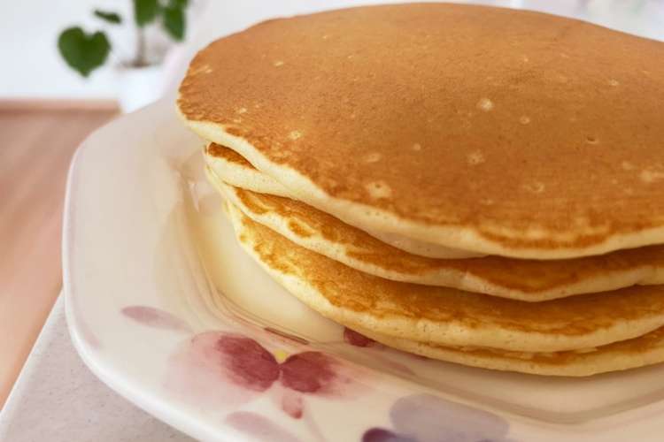 軽 い食感 簡単しっとりパンケーキ レシピ 作り方 By Mmmanamiii クックパッド