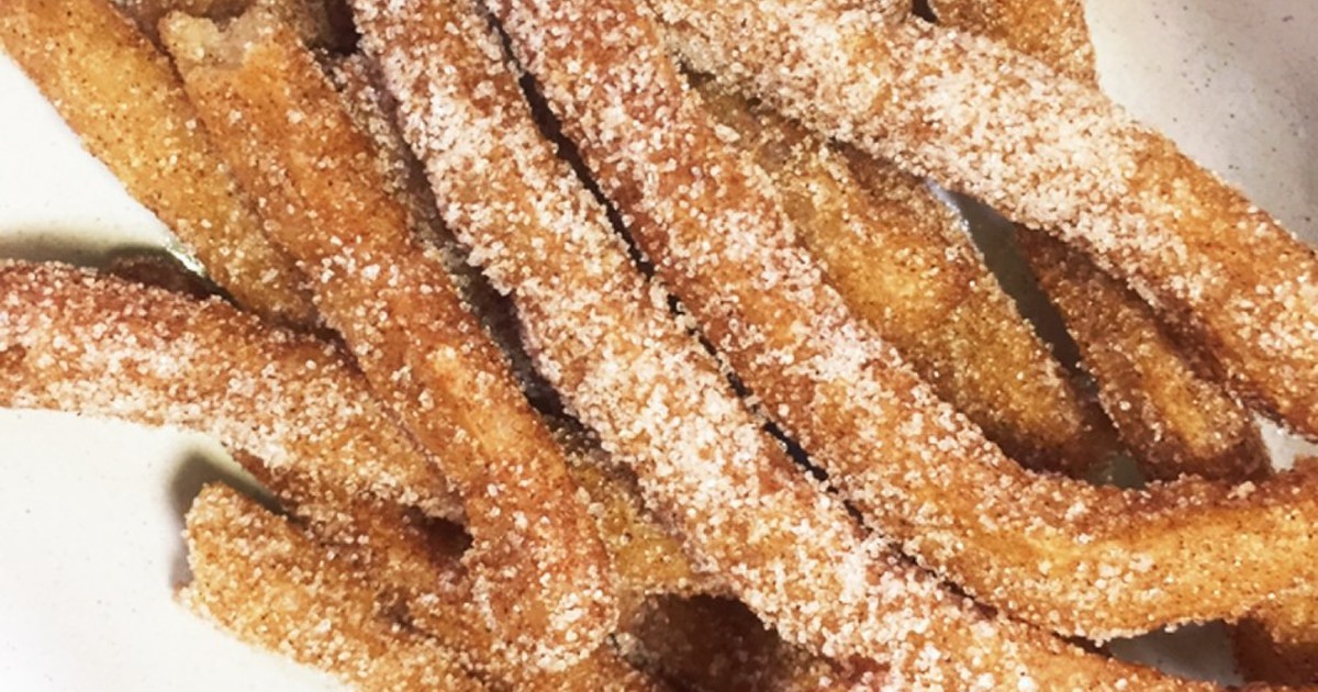 ディズニーの味 チュロス作ってみました レシピ 作り方 By はぁる86 クックパッド
