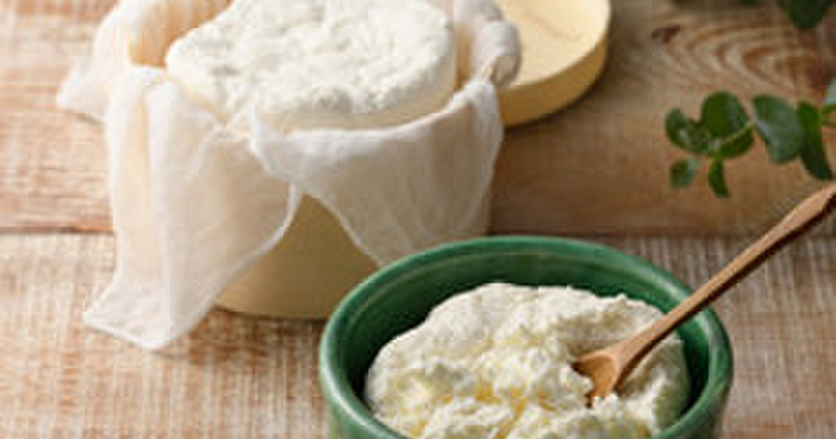 リコッタチーズ レシピ 作り方 By クビンス公式 クックパッド