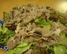 牛しゃぶサラダ