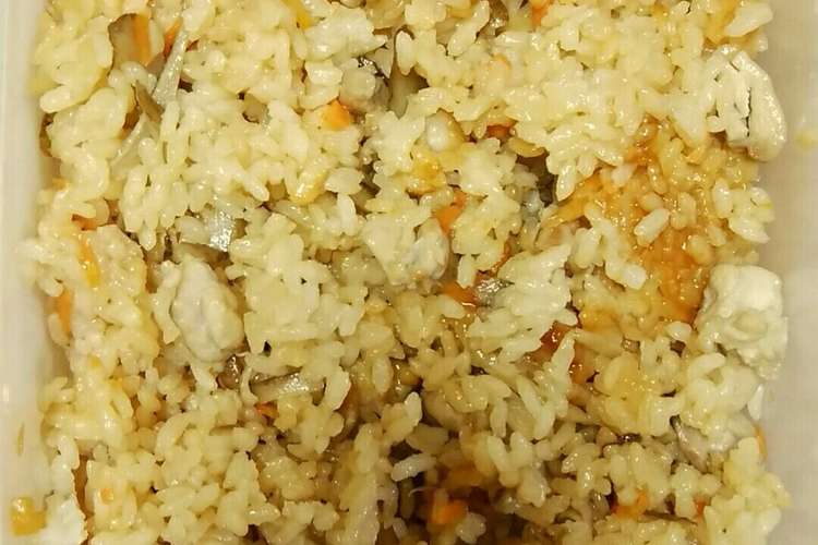 硬くなった炊き込みご飯をふんわり救済 レシピ 作り方 By あみ吉ゃぃ クックパッド 簡単おいしいみんなのレシピが359万品