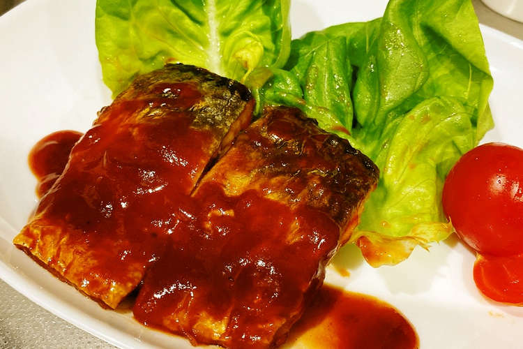 フライパンだけ さばのバーベキューソース レシピ 作り方 By 風の街 クックパッド 簡単おいしいみんなのレシピが349万品