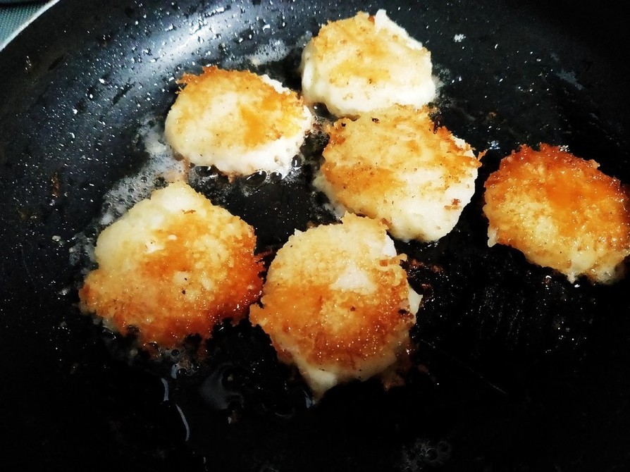 おつまみや離乳食に☆長芋チーズのお焼き風の画像