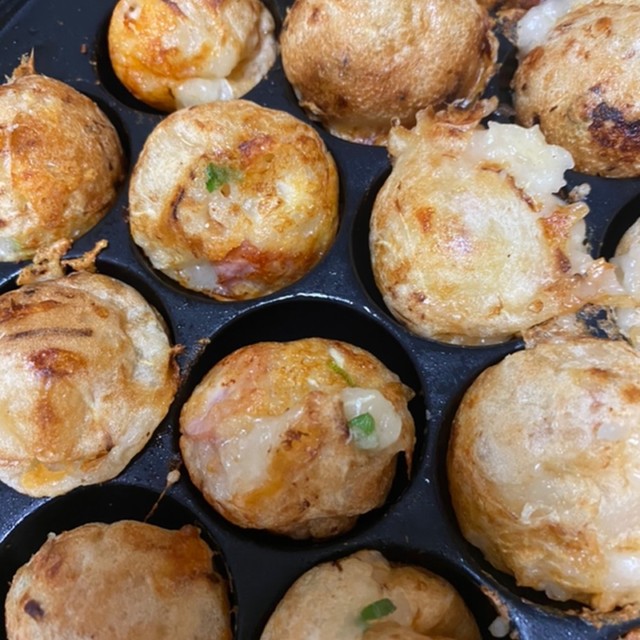 お好み焼き粉でたこ焼き 卵なし レシピ 作り方 By まなかわし クックパッド 簡単おいしいみんなのレシピが356万品
