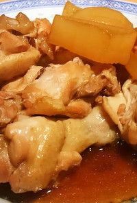 大根と鶏手羽元の中華風煮物