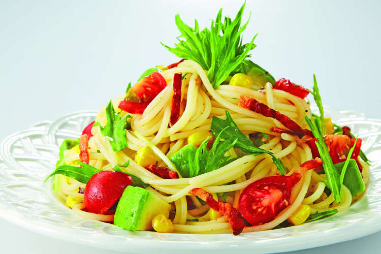 和風だしで 冷製サラダパスタ レシピ 作り方 By お茶村 クックパッド 簡単おいしいみんなのレシピが352万品