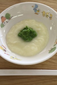 【離乳食初期】2色野菜のマッシュ