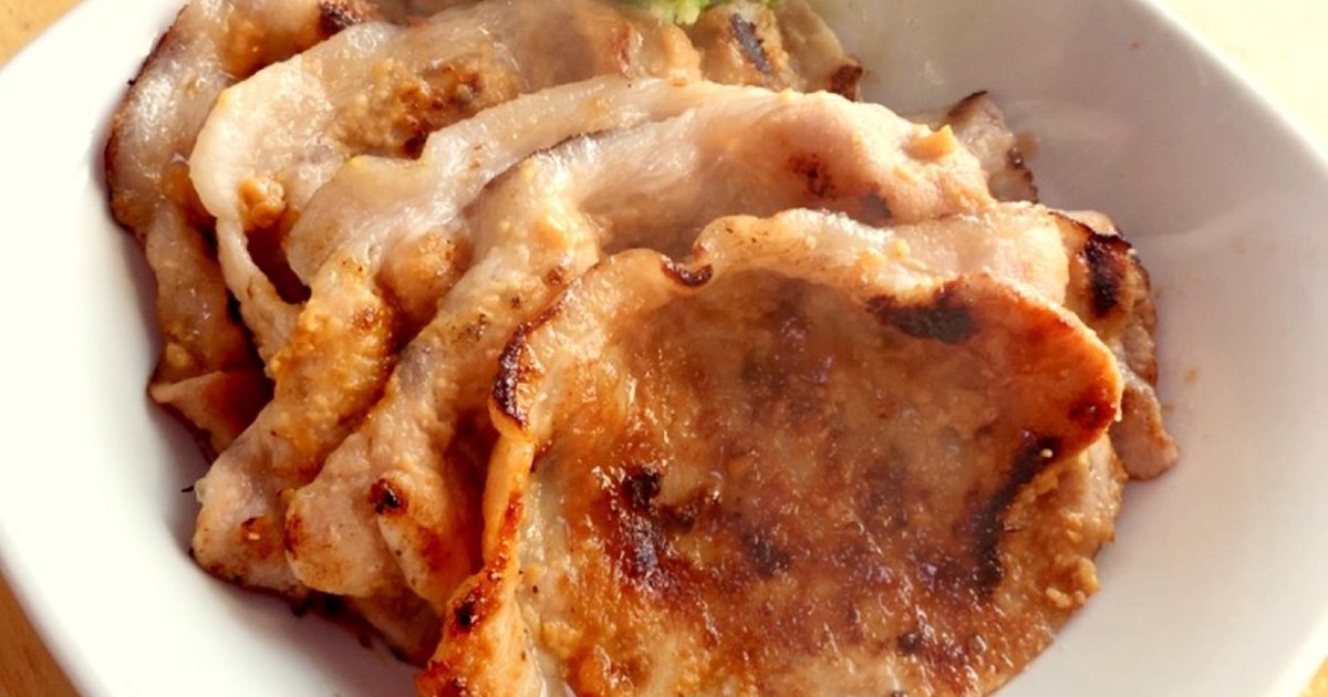 豚ロース薄切り肉で味噌漬け レシピ 作り方 By ちいちいママ クックパッド 簡単おいしいみんなのレシピが356万品