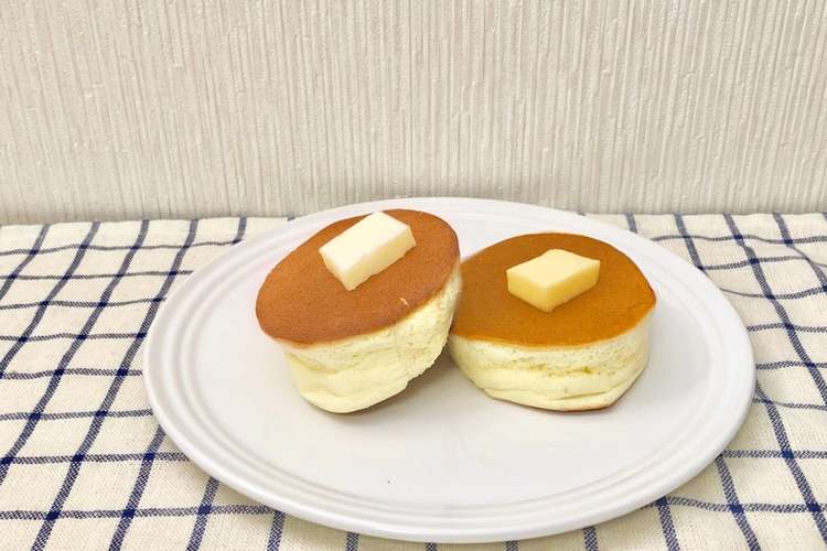 スフレパンケーキをホットケーキミックスで レシピ 作り方 By Takumi13 クックパッド 簡単おいしいみんなのレシピが355万品