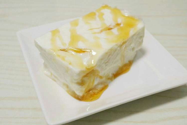 ヨーグルト大量消費 レアチーズケーキ風 レシピ 作り方 By ﾐｽﾀｰﾒｲﾌﾟﾙ クックパッド 簡単おいしいみんなのレシピが349万品