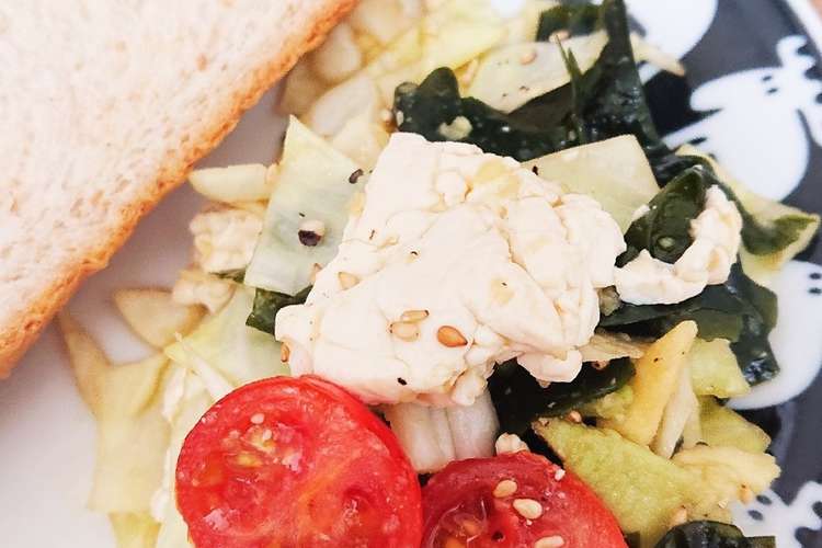 パンに食べ合わせサラダ レシピ 作り方 By はむげ メモクック クックパッド 簡単おいしいみんなのレシピが357万品