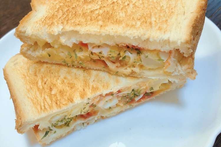 ポテトサラダでホットサンド レシピ 作り方 By なみぽり クックパッド 簡単おいしいみんなのレシピが360万品