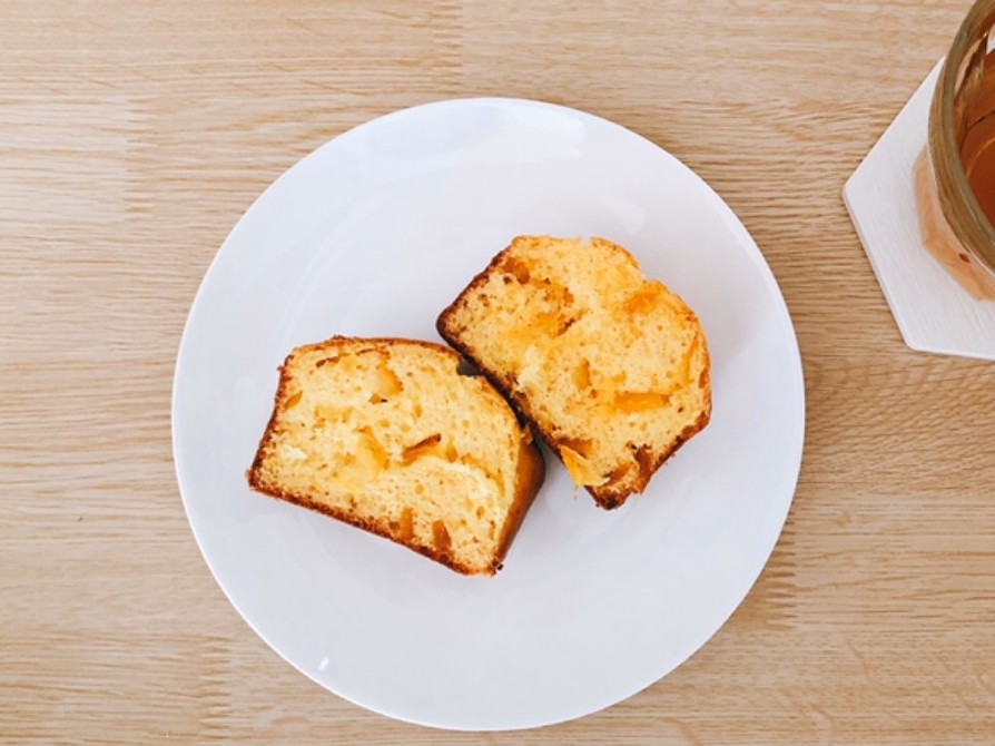 バター不使用.簡単オレンジパウンドケーキの画像