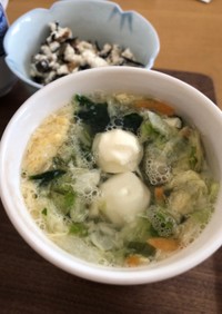 チーズ in 味噌汁／スープ⁈
