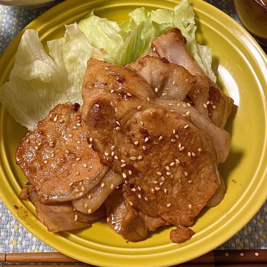 塩麹漬け豚の生姜焼きの画像
