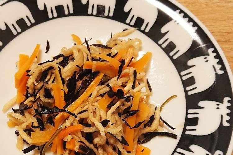 塩分控えめカリウム ひじきと切り干し大根 レシピ 作り方 By はむげ メモクック クックパッド 簡単おいしいみんなのレシピが352万品
