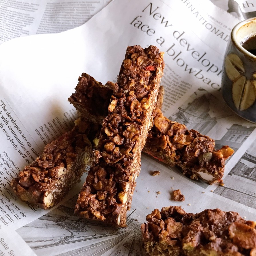 フルートループシリアルバーのレシピ