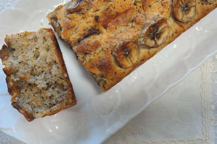 米粉で バナナ紅茶パウンドケーキ レシピ 作り方 By ｍｏ クックパッド 簡単おいしいみんなのレシピが375万品