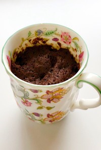 レンジで2分☆簡単マグカップチョコケーキ
