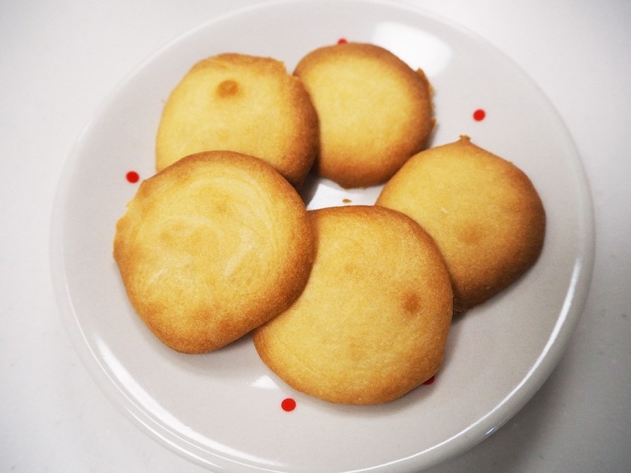 フルーツ缶シロップ使用☆さくさくクッキーの画像
