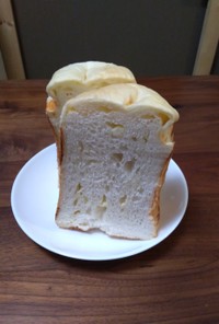 【HBで作る】チーズ入り生食パン