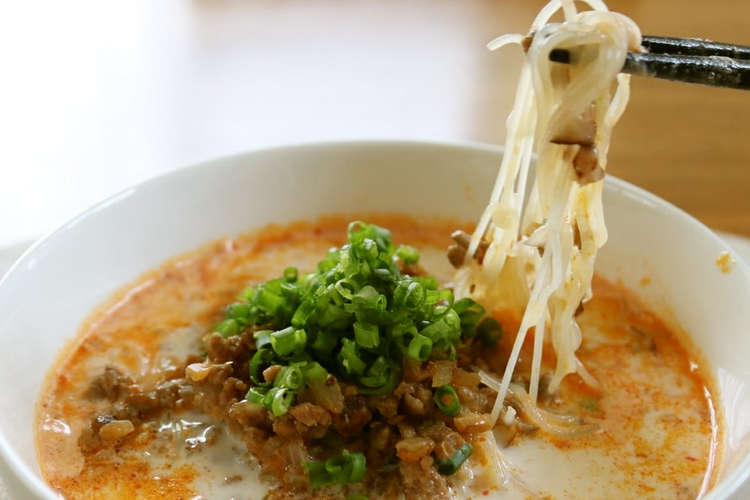 こんにゃく麺で担々麺 レシピ 作り方 By 上野屋 女子会 クックパッド 簡単おいしいみんなのレシピが352万品