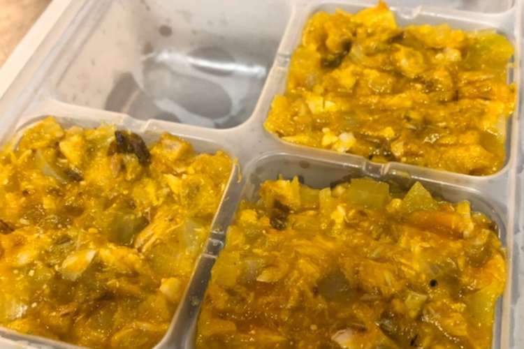 離乳食後期 サバとかぼちゃのみそ煮 レシピ 作り方 By Alycee クックパッド 簡単おいしいみんなのレシピが360万品