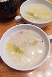 中華スープ 味覇 玉子 白葱
