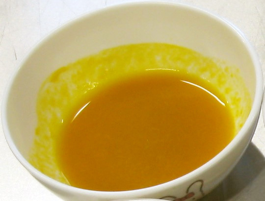 かぼちゃスープ（離乳食前期）の画像