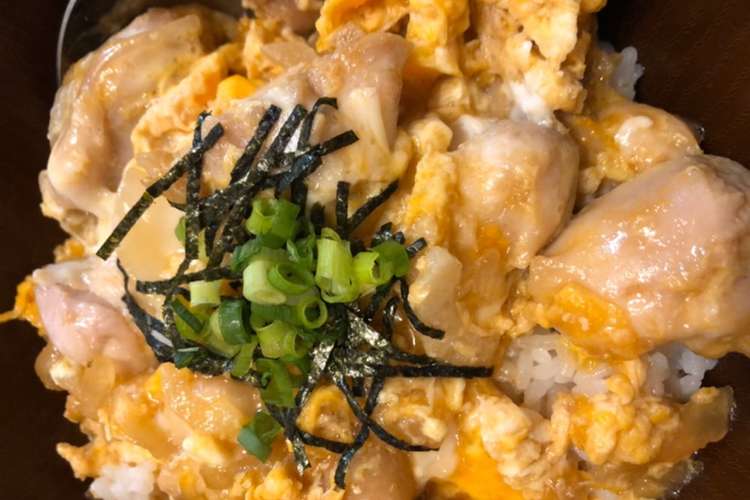 創味のつゆで親子丼 レシピ・作り方 by *ぺぺちゃん* 【クックパッド】 簡単おいしいみんなのレシピが375万品 創味のつゆで親子丼 レシピ・作り方 by *ぺぺちゃん* 【クックパッド】 簡単おいしいみんなのレシピが375万品