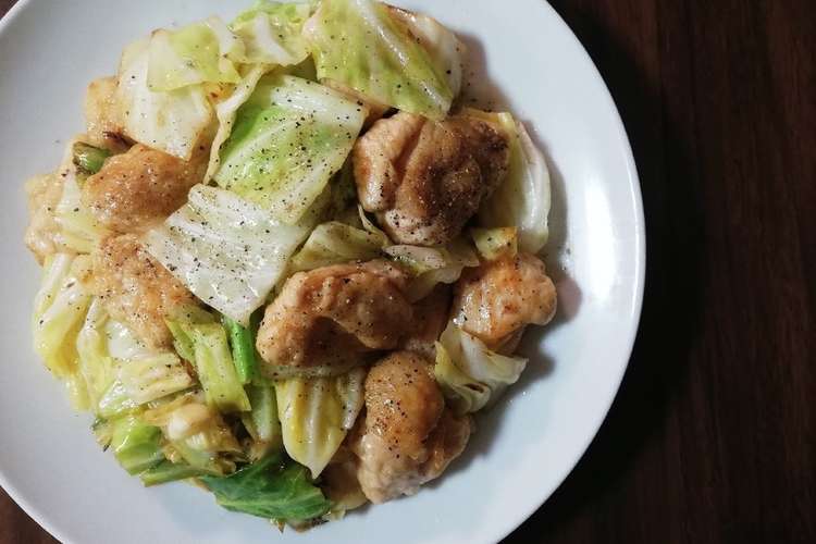 鶏むねとキャベツのさっぱりレモン炒め レシピ 作り方 By おはな クックパッド 簡単おいしいみんなのレシピが357万品