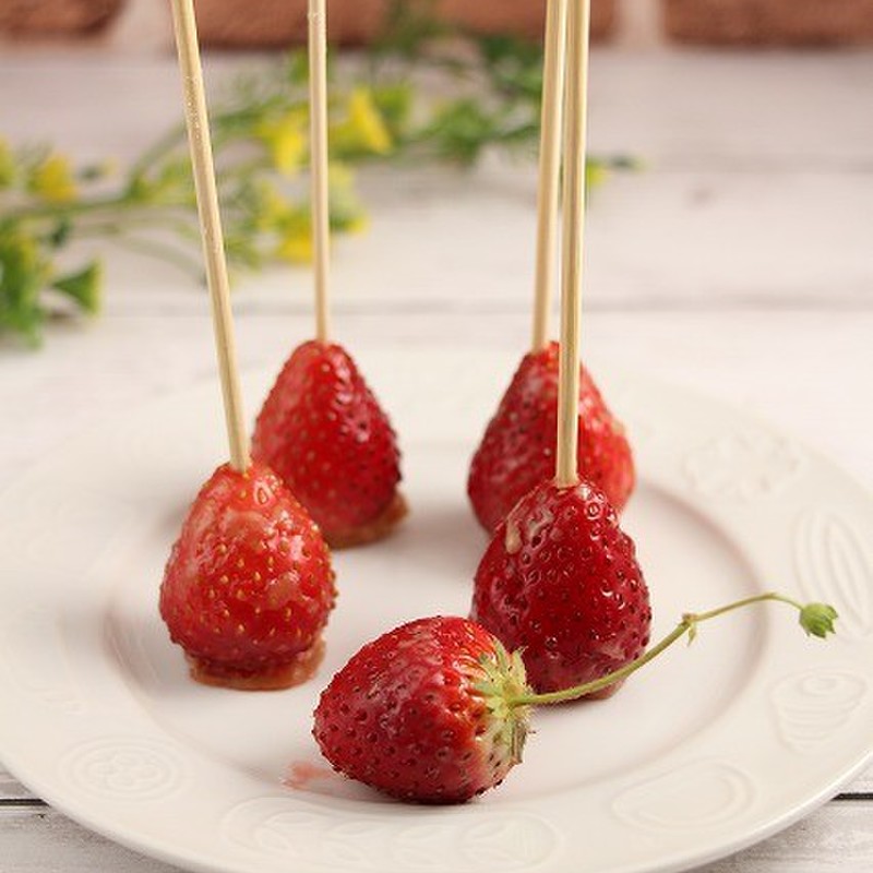 みんなが作ってる いちご飴のレシピ クックパッド 簡単おいしいみんなのレシピが354万品