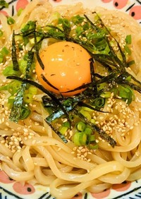 冷凍うどんで簡単！油そば風うどん