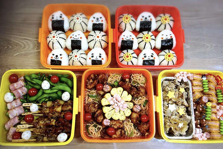 運動会弁当 キャラ弁 手まりおにぎり レシピ 作り方 By Azumama クックパッド 簡単おいしいみんなのレシピが376万品