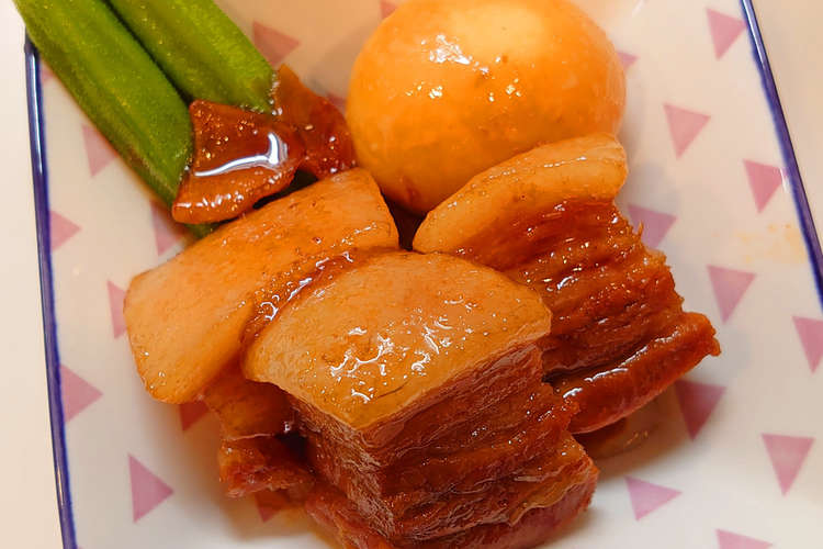沖縄料理 豚の角煮 煮卵 レシピ 作り方 By Mushimaru クックパッド 簡単おいしいみんなのレシピが359万品