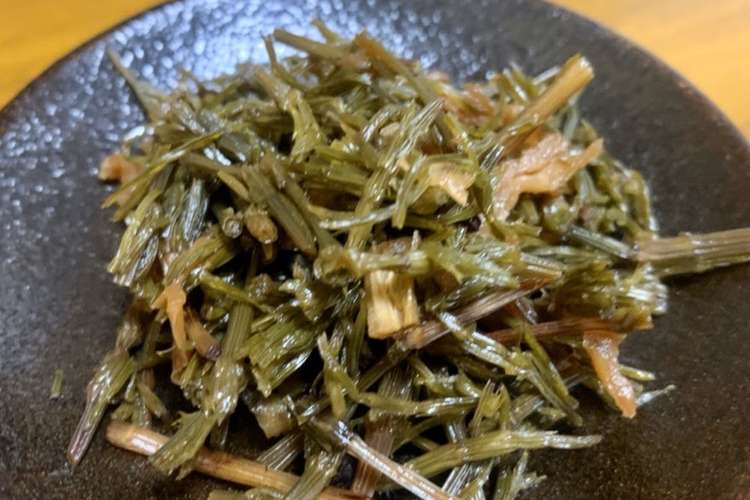 スギナと切り干し大根の佃煮 レシピ 作り方 By ドクターあや クックパッド 簡単おいしいみんなのレシピが351万品