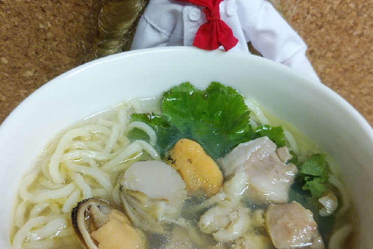 リカちゃん 貝出汁オリーブ鶏油ラーメン レシピ 作り方 By ゆち虎 クックパッド 簡単おいしいみんなのレシピが360万品