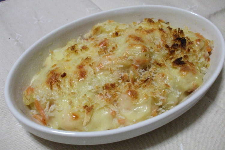 スモークサーモンとじゃがいものグラタン レシピ 作り方 By 紅のっこ クックパッド 簡単おいしいみんなのレシピが361万品