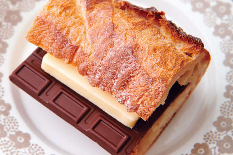 板チョコバターサンドイッチ レシピ 作り方 By Pasco クックパッド